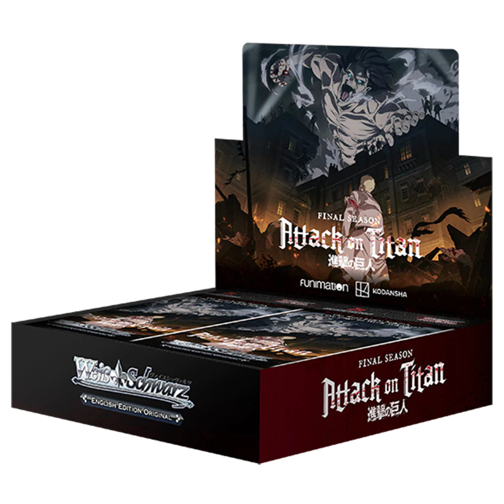 Weiss Schwarz - Attack on Titan Final Season Booster Box