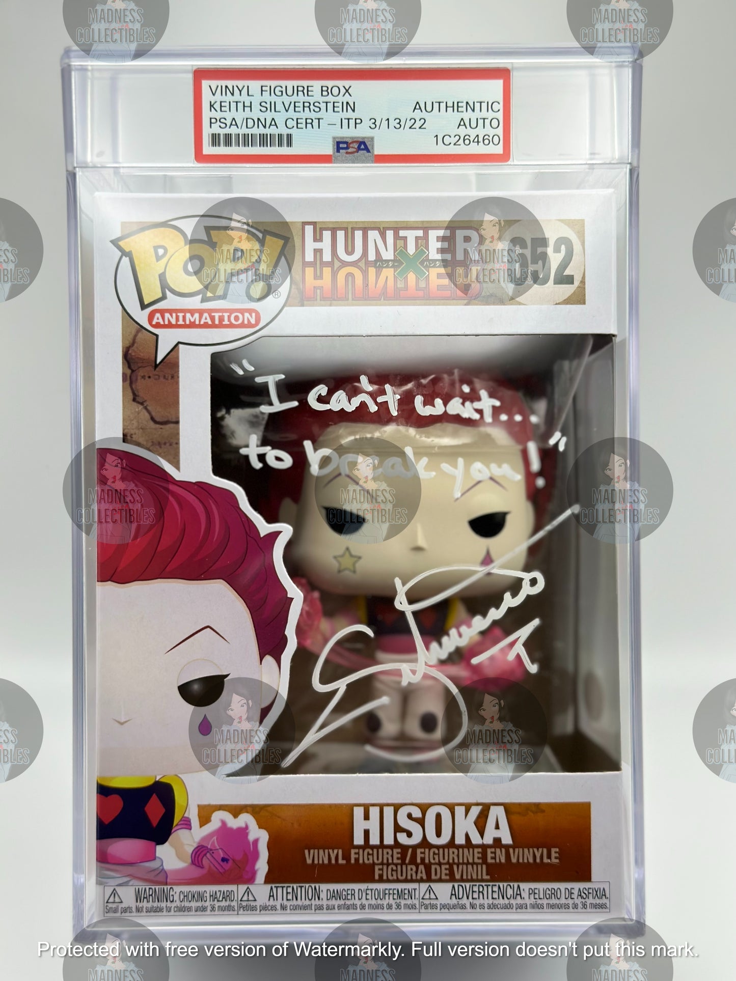 [PSA Encapsulado] Funko Pop Hisoka