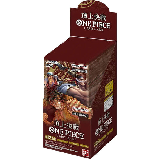 [Case/12 boxes] One Piece Card Game OP-02 - Paramount War [Japanese]